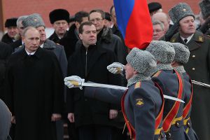 В России поздравляют защитников Отечества